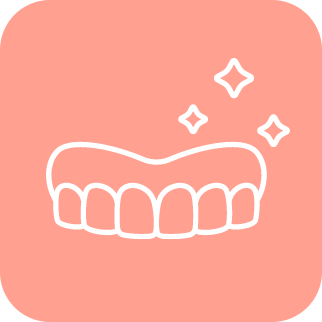 Teeth and gum health icon